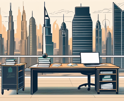 A classroom setting in the united arab emirates