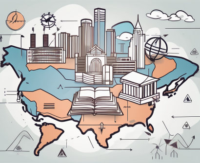 A global map highlighting singapore
