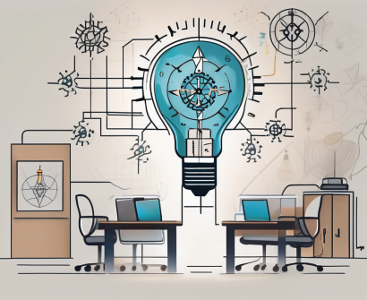 A classroom setting in dubai with a modern iqts (intelligent tutoring system) device