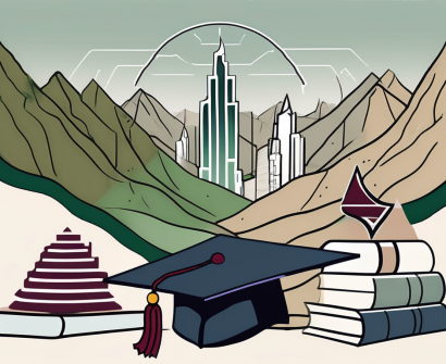 Four symbolic items representing teaching challenges in dubai and qatar