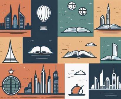 Four distinct symbols representing professional development opportunities