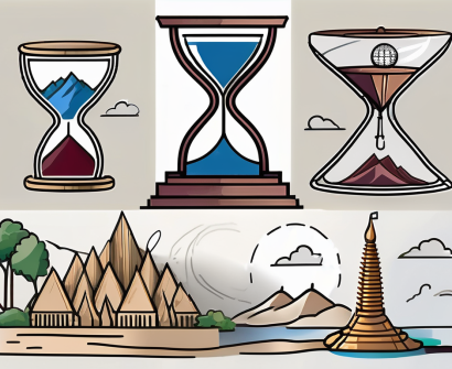 Four symbolic elements representing teaching challenges in thailand and qatar
