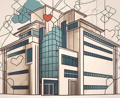 A school building in dubai with a symbolic representation of parents