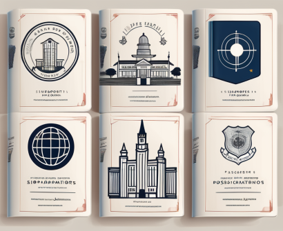 Five different passports