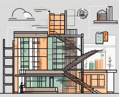 A modern classroom setting with advanced teaching facilities