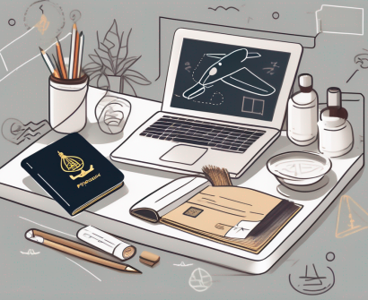 A classroom setting with thai cultural elements