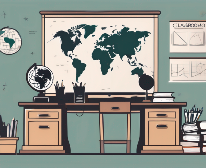 A classroom setting in malaysia