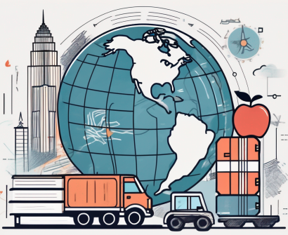 A classroom setting with a blackboard