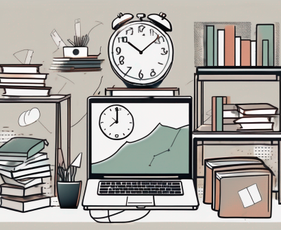 A classroom setting in hong kong with various symbols representing challenges such as a broken laptop for technology issues