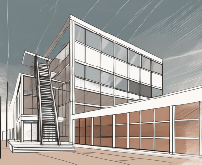 An international school building in the united states