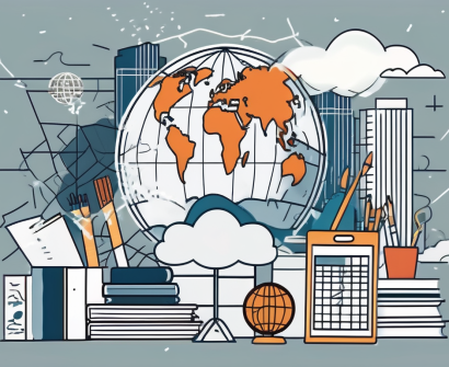 A classroom setting with diverse cultural symbols