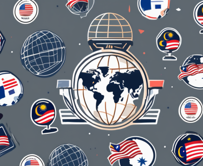 A diverse array of conference badges