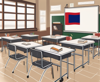 A diverse classroom setting in thailand