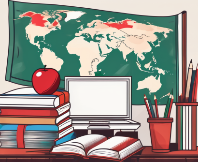 A diverse assortment of teaching aids