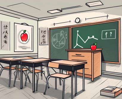 A classroom setting in china