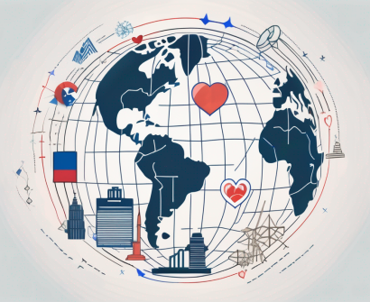 A globe with malaysia highlighted