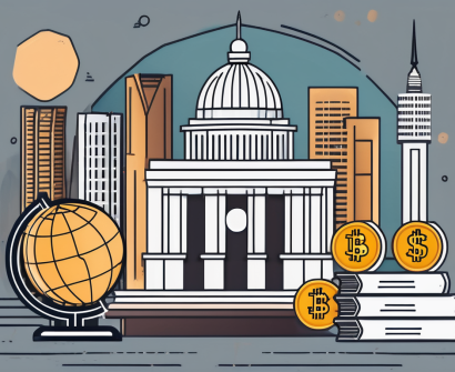 A classroom setting with diverse educational tools and symbols