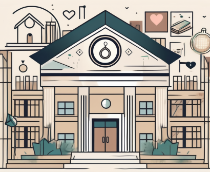 A school building with traditional saudi arabian architectural elements