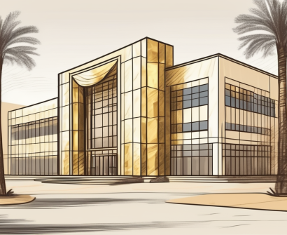 An international school building in saudi arabia