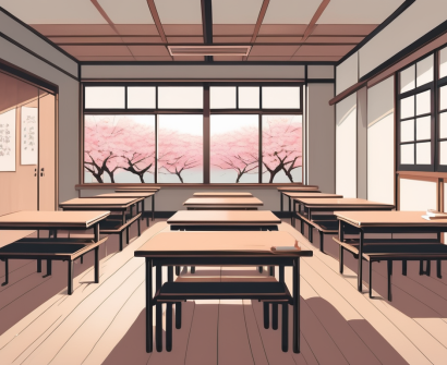 An international school building in macao with elements symbolizing education like books