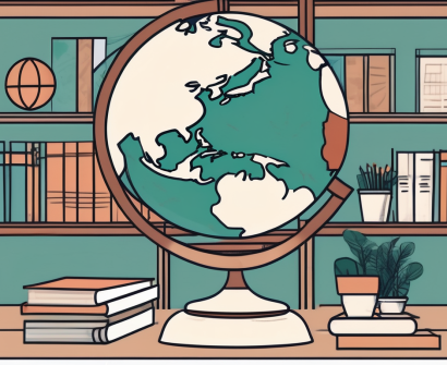 A classroom with diverse cultural elements