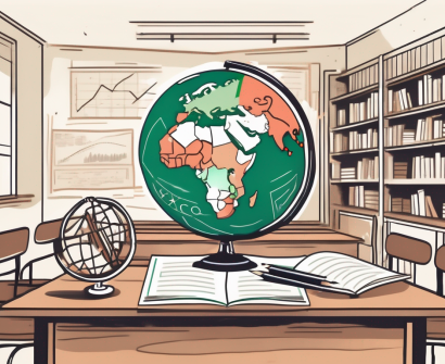 A classroom setting with diverse educational tools