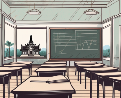 An international school building in morocco