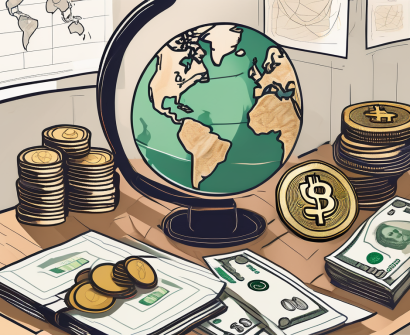 A classroom setting with international teaching aids