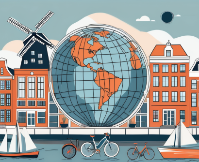 An international school building in amsterdam