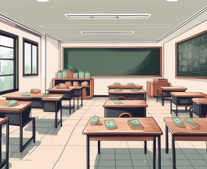 A classroom setting in an international school in chengdu