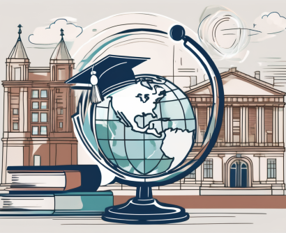 A globe focused on france