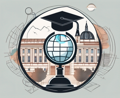 A globe focused on hungary