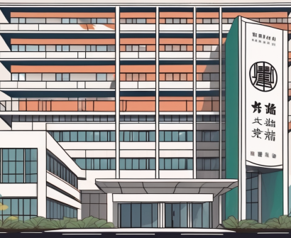 A modern international school building in shenzhen