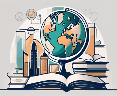 A globe focused on the united arab emirates