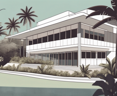 An international school building in phuket