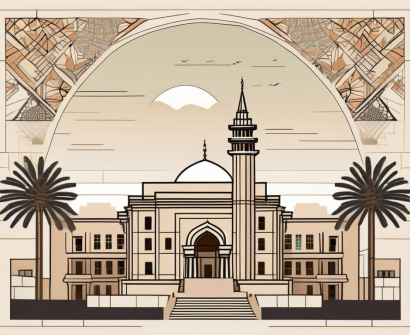 An international school building in amman