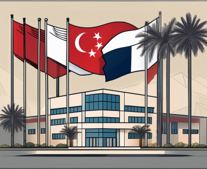 An international school building in bahrain