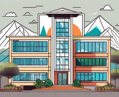 A vibrant international school building in bogota