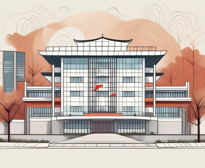 An international school building in chengdu