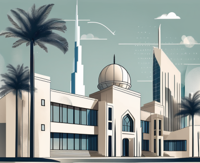 An international school building in dubai