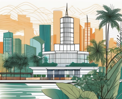 An international school building in ho chi minh city