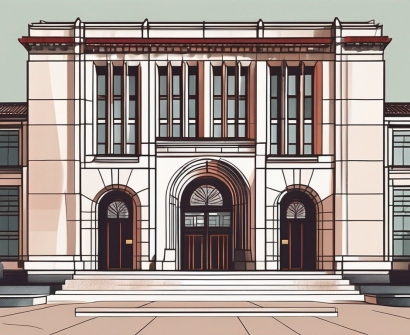 The dulwich college beijing's iconic building