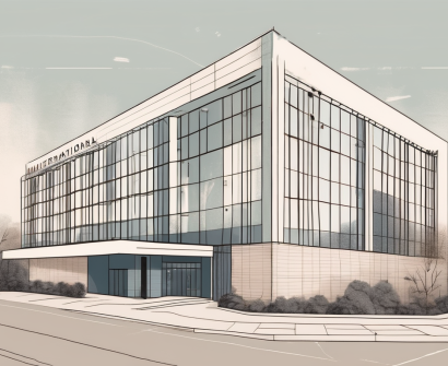 The harrow international school beijing building with a few job application documents like a resume and cover letter nearby