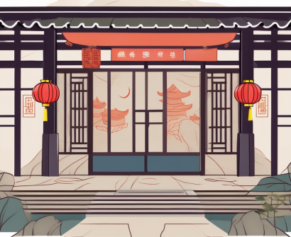 The qsi international school of chengdu's building with a "welcome" mat in front