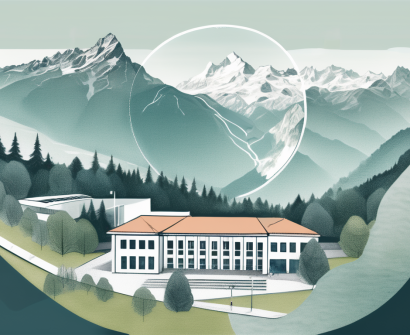 The international school of zug and luzern nestled among swiss mountains