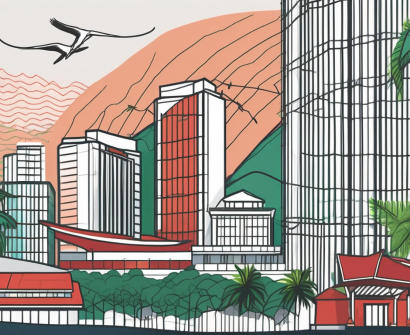 The international school of port of spain surrounded by iconic trinidad and tobago landmarks