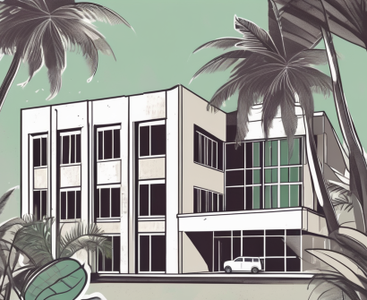 The carol morgan school building in the dominican republic