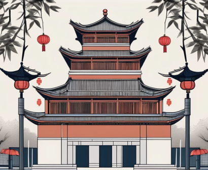 Dulwich college beijing's iconic building structure