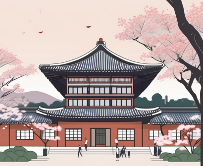 Dulwich college seoul with its iconic architecture