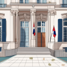 The lycee international de saint germain-en-laye building with a pathway leading towards it